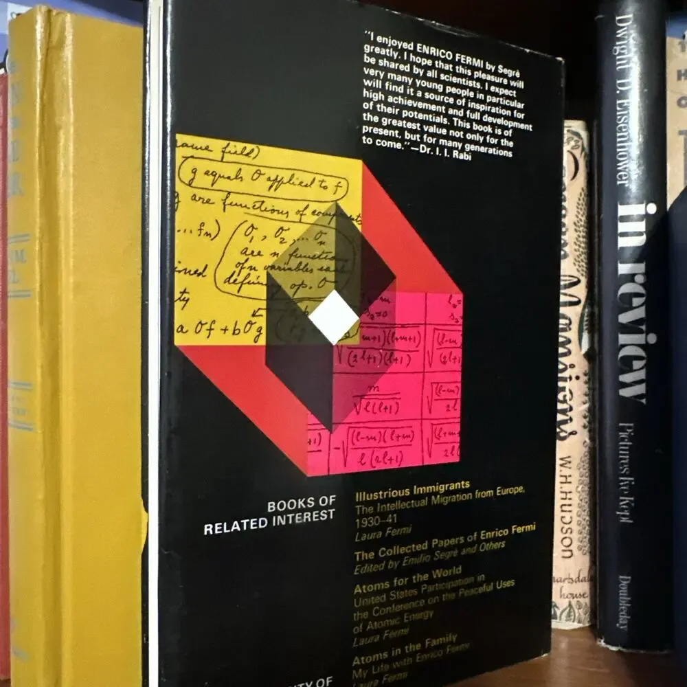 Enrico Fermi Physicist - Emilio Segrè / 1970‎ Hardcover / RJM